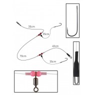 Bas de Ligne SURF DAIWA RIG SURF ATLANTIC 2 