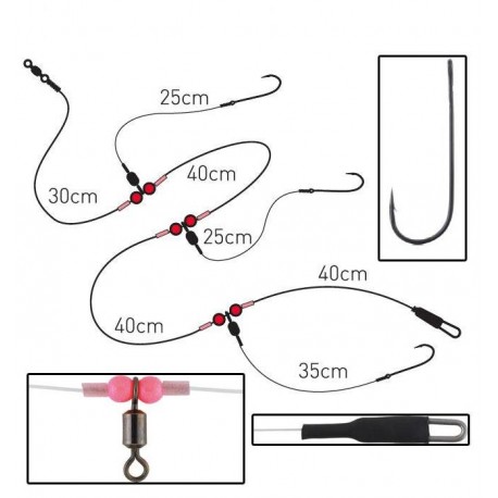 Bas de ligne monté Surf RIG SURF ATLANTIC Daiwa