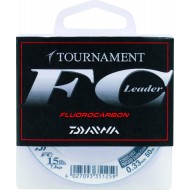 FIL Fluorocarbone Translucide Daiwa TOURNAMENT FC LEADER Pêche carnassier