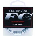 FIL Fluorocarbone Translucide Daiwa TOURNAMENT FC LEADER Pêche carnassier