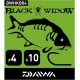 Hameçons DAIWA BLACK WIDOW CARPE pour pêche carpe