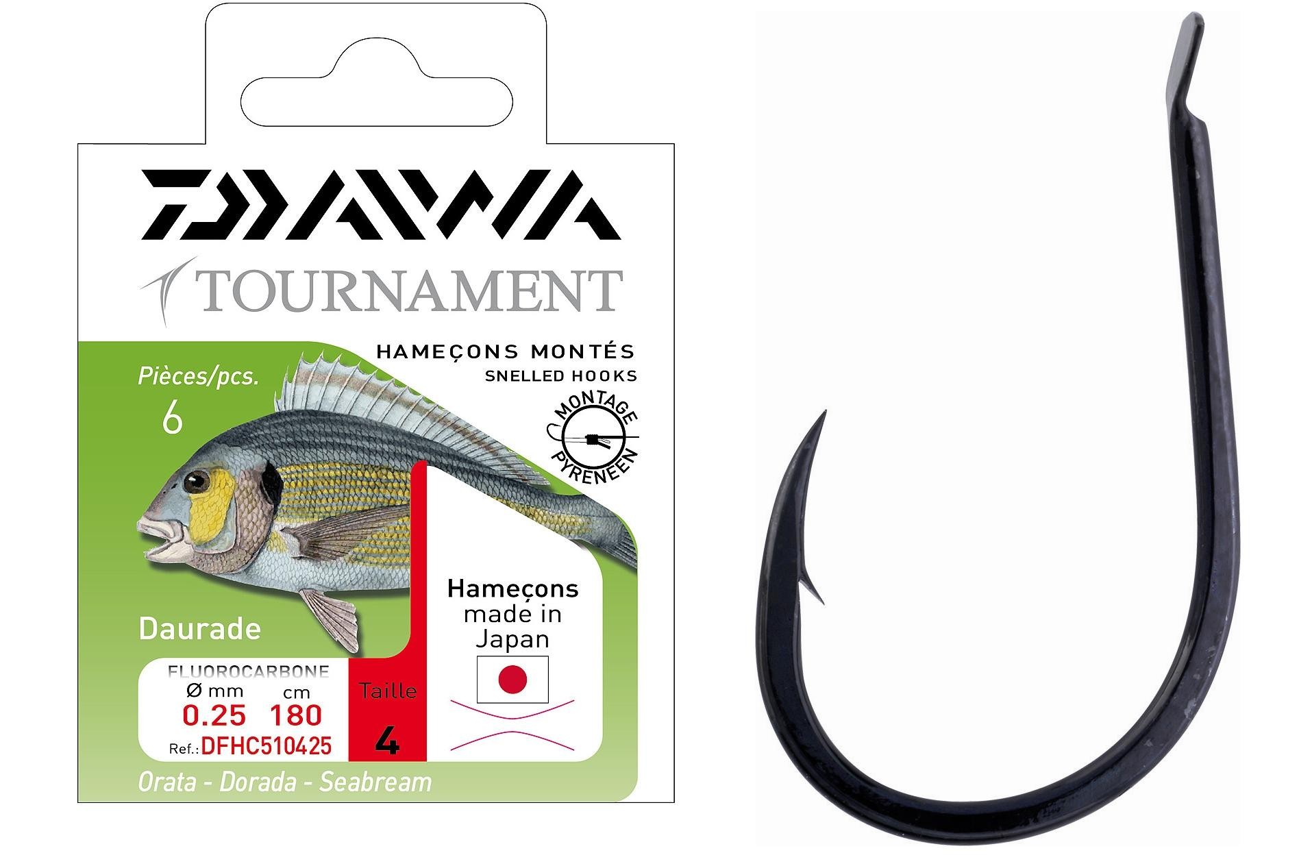 BAS DE LIGNE DAIWA MONTAGES DORADE BORD / BATEAU