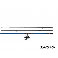 SET SURF EMMANCHEMENT DAIWA 01 02 SWEEPFIRE AG - Canne DAIWA SWEEPFIRE SURF et Moulinet DAIWA AG surfcasting