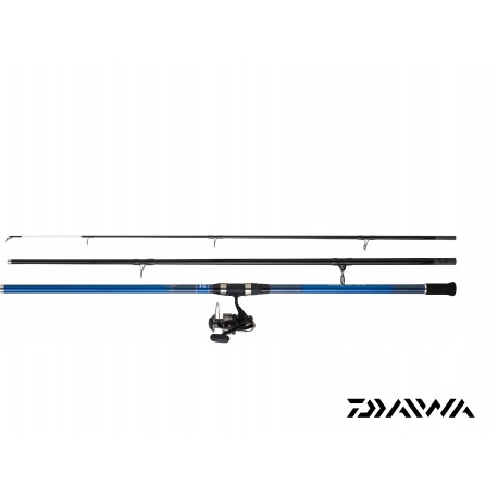 SET SURF EMMANCHEMENT DAIWA 01 02 SWEEPFIRE AG - Canne DAIWA SWEEPFIRE SURF et Moulinet DAIWA AG surfcasting