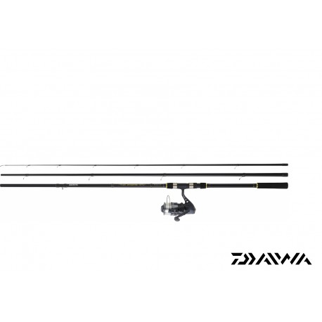 SET peche anglaise MATCH 03 DAIWA - Canne DAIWA SWEEPFIRE et Moulinet DAIWA MEGAFORCE