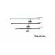 SET TELESCOPIQUE TELE TRUITE / PIKE / ZANDER DAIWA - Canne DAIWA SWEEPFIRE et Moulinet DAIWA DF