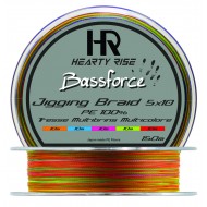 TRESSE MULTICOLORE BASSFORCE JIGGING BRAID X4 - 300 m