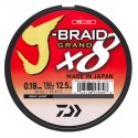 TRESSE DAIWA J-BRAID GRAND X8 MULTICOLORE - 150m, 300m, 500m et 1500m