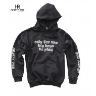 Sweat shirt Hearty Rise Noir Only for big boys to play